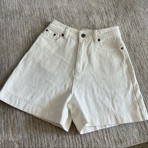 Princess Polly White shorts